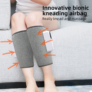 Alat Pijat Kaki dan Lutut Elektrik Otomatis dengan Tekanan Udara, Terapi Fisik, Kompres Panas, dan Kantung Udara untuk Pijat Betis - Product Image 3