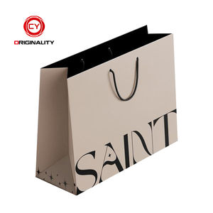 Bolsa de Papel de Lujo para Compras y Regalos a Bajo Precio de Fábrica con Logos - Product Image 1