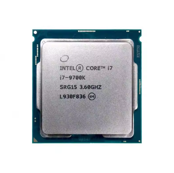 In Stock Intel 9th Gen Core I7 9700K CPU I7 Processor LGA1151also 9700 9700f 9700fk CPU for Intel Boxed and Tray Processor