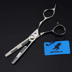 Forbici Sfilzanti a Doppia Lama da 6.0 Pollici, Forbici Professionali per <span class=keywords><strong>Parrucchieri</strong></span> di Alta Qualità, Facili da Usare HS-017 - Product Image 3