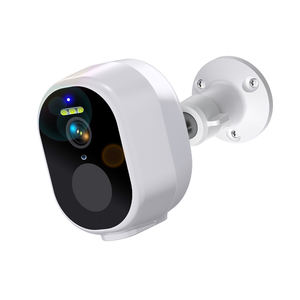 Cámara WiFi para exteriores de 4MP Cámara de seguridad inalámbrica con batería recargable con panel solar Opcional Tuya Smart Life Mobile View - Product Image 1