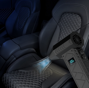 8000mAh có thể sạc lại điện không khí Khăn lau bụi Quạt bốn điều chỉnh tốc độ gió tốc độ cao xe máy tính Bàn phím cầm tay pin - Product Image 6