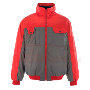 Men Winter <b>Pilot</b> <b>Jacket</b> Stand Collar Bomber <b>Pilot</b> <b>Jacket</b> for Men - Product Image 5