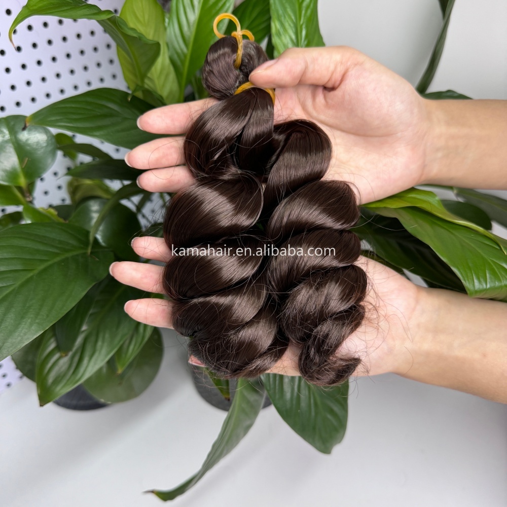 KAMA Salon Quality Loose Wave Short Spiral Braid Goddess Braids Synthetic Hair Black Woman 12inch China Curl Braiding Heat Detail Section 5