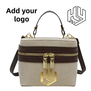 Factory Wholesale Custom Ladies Handbag Small Square Niche Box Color-Block Patchwork Single Strap Polyester Lining Best Sellers - Product Image 3