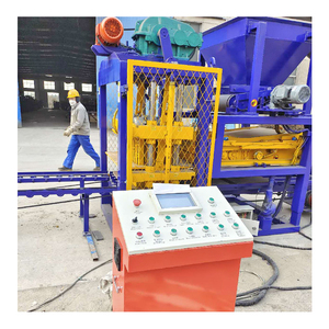 เครื่องผลิตบล็อกคอนกรีตกลวงและอิฐซีเมนต์อัตโนมัติ รุ่น <span class=keywords><strong>QT4</strong></span>-<span class=keywords><strong>25</strong></span> คุณภาพเยี่ยม พร้อมสายการผลิตอิฐ ประหยัดพลังงาน - Product Image 2