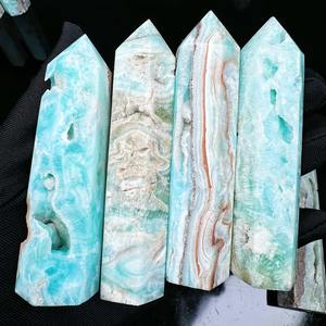 คริสตัลเฮมิมอร์ไฟต์ โทรลไลต์ คุณภาพสูง ขายส่ง สำหรับการบำบัดรักษา หินธรรมชาติ สำหรับตกแต่งบ้านอย่างมีเอกลักษณ์และเป็นของขวัญวันหยุด - Product Image 1