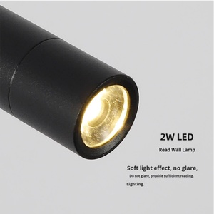 Lámparas de Pared LED Modernas con Cuello de Cisne Ajustable y Interruptor para Uso en Hoteles - Product Image 4