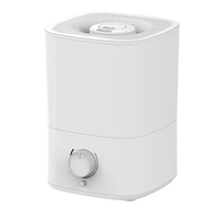 Humidificateur ultrasonique mécanique intelligent 4L personnalisé huile essentielle filtre à eau diffuseur humidificateur d'air changement de couleur lumière arrêt automatique
