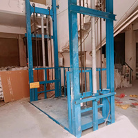 La cargaison soulève des ascenseurs de fret pour la plate-forme verticale de levage de marchandises pour la petite maison de mur extérieure