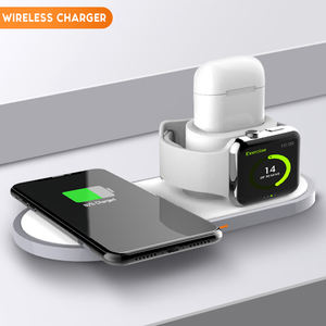 Inalámbrico de alta calidad cargador rápido con 15W de potencia inalámbrico portátil QI estación <span class=keywords><strong>Dock</strong></span> cargador - Product Image 4