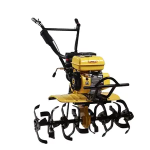 Mini cultivador rotativo 900 de buena calidad, máquina de energía amarilla, gran oferta