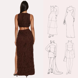 Maillot de bain deux pièces solide nouveau Sexy Mesh Fashion Bikini Set Split Swimwear Bikinis & Beachwear - Product Image 3