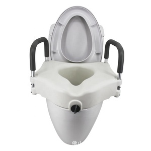 Hot Sales Handicapped Elderly <strong>Toilet</strong> <strong>Raised</strong> <strong>Seat</strong> Disabled <strong>Toilet</strong> Booster Elevated <strong>Raised</strong> <strong>Toilet</strong> <strong>Seat</strong> <strong>With</strong> <strong>Handles</strong> - Product Image 3