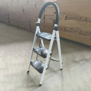 Escalera Plegable de Acero para el Hogar, Escalera Telescópica Portátil Multifuncional de Seguridad Reforzada para Interiores, Escalera para Subir a la Escuela u Hospital - Product Image 4