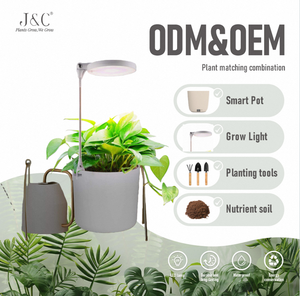 J&C Creative Smart Control Grow Light Kit, dimbare helderheidsregeling, binnenkweeklamp voor kruiden, drie timermodi, plantengroei <span class=keywords><strong>lamp</strong></span> - Product Image 1