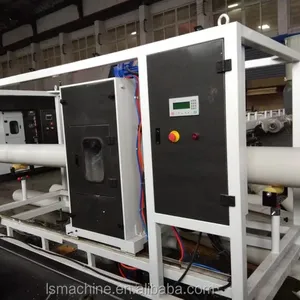 pvc pipe extrusion machine with SJSZ80/156 Twin Screw extruder manufacturer