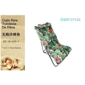 TUMBONA 55*116CM-4 Coussin de plage rembourré en coton et oreiller pour une relaxation confortable en plein air - Product Image 1