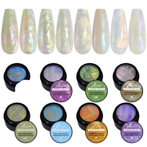 Gel UV Aurora Top Coat Écologique Sans Résidu Effet Miroir Scellant Vernis à Ongles Soak-Off pour Manucure de Salon Longue Durée - Product Image 1