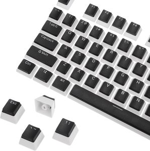 Tecsee Trắng Đầu in OEM hồ sơ Backlit bánh <span class=keywords><strong>Keycaps</strong></span> keyset đôi <span class=keywords><strong>Cherry</strong></span> <span class=keywords><strong>MX</strong></span> bánh <span class=keywords><strong>Keycaps</strong></span> - Product Image 5