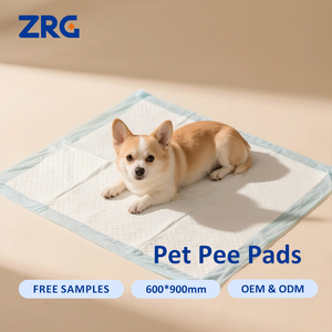 Anfy Maßgefertigte Einweg-Trainingsunterlagen für Hunde 100% Baumwolle Wasserabsorbierend Antibakteriell Geruchsneutralisierend Töpfchentrainingshilfen - Product Image 1