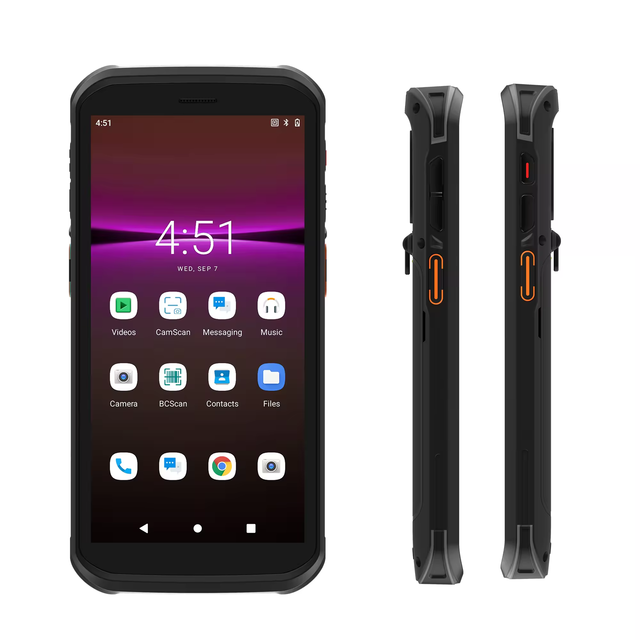 5.45 Inch PDA Rugged Phone Android Smart Terminal 2D Barcode Scanner PDA Handheld Mobile Industrial RFID..