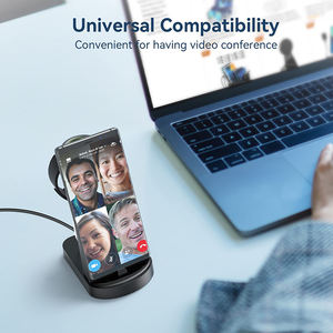 Soporte de carga inalámbrica 3 en 1, cargador inalámbrico, estación de carga de teléfono para reloj y teléfono móvil - Product Image 5