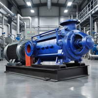 Pompe à eau horizontale multi-étages à pression constante et haute pression GAOXIN optimisée, contrôle entièrement automatique, raccord à bride, OEM