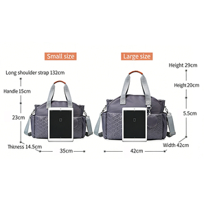 <span class=keywords><strong>Sac</strong></span> à langer multifonctionnel imperméable avec logo personnalisé, <span class=keywords><strong>sac</strong></span> à <span class=keywords><strong>main</strong></span> de voyage pour <span class=keywords><strong>femme</strong></span> de grande capacité, <span class=keywords><strong>sac</strong></span> à <span class=keywords><strong>dos</strong></span> pour l'extérieur - Product Image 2