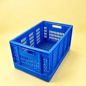 Cesta <span class=keywords><strong>de</strong></span> Red Plegable y Apilable para Compras al por Mayor, 100% PE Puro, Resistente, para Clasificación <span class=keywords><strong>de</strong></span> Artículos del Hogar, Precio <span class=keywords><strong>de</strong></span> Fábrica - Product Image 3