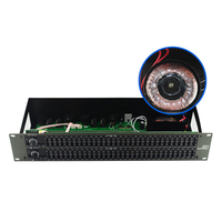 Égaliseur audio stéréo professionnel EIF DBX 231 avec construction métallique, double gestion des haut-parleurs 31 bandes