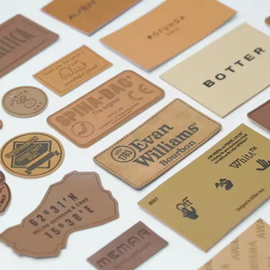 Tem nhãn da dập nổi tùy chỉnh cho quần áo, mũ, túi xách & áo khoác với logo, chất lượng cao cấp, nhãn da tùy chỉnh - Product Image 3