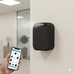 Diffuseur <span class=keywords><strong>de</strong></span> Parfum Mural Intelligent sans Eau pour Huiles Essentielles, Contrôle Domotique, Hôtellerie, Bureau, OEM ODM - Product Image 1