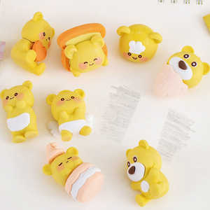 Goma de Borrar de Caja Sorpresa Oso Amarillo B-1013, Sin Polvo, Modelo de Animal Adorable, Premio para Estudiantes, Regalo, Papelería, Recompensa de Oficina, Venta al por Mayor - Product Image 3