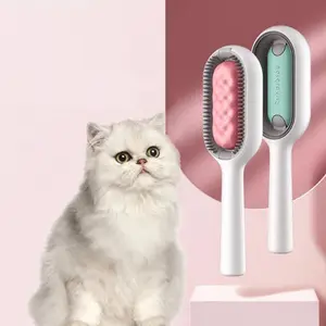Free samples New Design Pet Brushes Water Tank Cat Comb Sticky Hair Brush Remove Floating Hair Comb Cat Hair Removal Brush