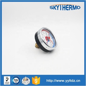 80mm 후면 연결 온도계 체크 밸브가 있는 다리미 케이스 0-120C 온도 게이지 - Product Image 6
