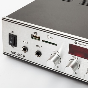 סיטונאי מגבר ערבוב 80w עם שן כחולה למערכת כתובת בית - Product Image 5