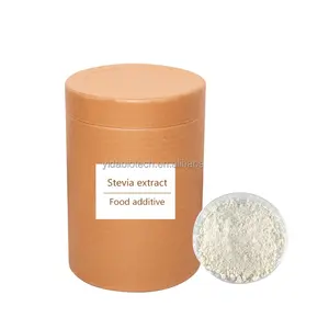 Commercio all'ingrosso 25KG sfuso dolcificante biologico rebaudiana stevia zucchero prezzo estratto in polvere