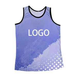Hot Style Sublimación completa Running Singlet Diseño personalizado - Product Image 1