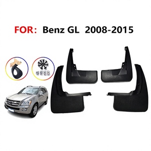 บังโคลนรถยนต์ Mercedes-Benz GL450 ปี 08-15 สีดำ ทำจากพลาสติก พร้อมบันไดเหยียบ - Product Image 5