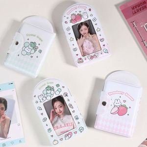 Álbumes Mini de PVC Kawaii Personalizados de 3 Pulgadas, Carpeta para Fotografías Kpop Coreana a la Moda, Álbum de Fotos con Cierre, Sobre para Guardar Fotos, Libro Coleccionable - Product Image 4