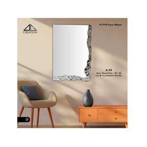 Miroir à cadre SS PVD élégant avec qualité de construction SS 304 conçu pour des performances à long terme dans les salles de bain - Product Image 2