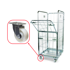 <span class=keywords><strong>Roulette</strong></span> pivotante de Style européen 4 5 6 8 pouces, <span class=keywords><strong>roulette</strong></span> en Nylon robuste avec frein pour chariot - Product Image 5