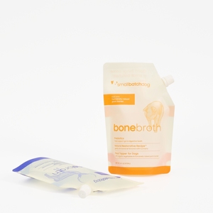Sachet Doypack à bec verseur haute qualité |   Emballage personnalisé imprimé, étanche, de qualité alimentaire, recyclable, avec fermeture éclair, pour bouillon de os d'animaux - Product Image 3