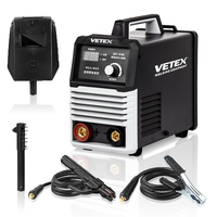 Soudeuse à arc DC industrielle VETEX MMA-220A, technologie à inverter, portable, 30~300A, 110~220~380V