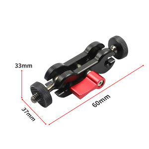 ที่ยึดกล้องอลูมิเนียมอัลลอยด์ขนาด1/4-20สกรูปลดเร็วสำหรับ Insta360 X3 X4 X5 - Product Image 1