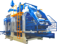 Machine à fabriquer des blocs de béton entièrement automatique Donyue QT18-15 avec système de vibration servo-hydraulique
