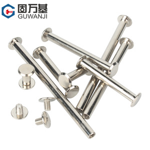 Rivets nickelés Guwanji M4 M5 en acier au carbone, qualité A, pour construction - Product Image 2