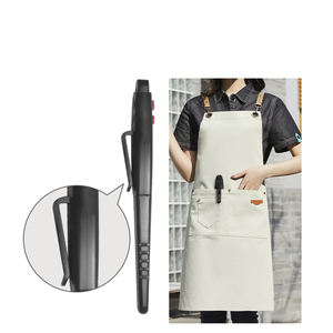 Termometer memasak daging Digital, alat penerangan dapur memanggang makanan kelas atas baja tahan karat dengan penutup - Product Image 6