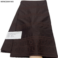 Dernière conception de tissu africain en voile suisse, dentelle suisse 100% coton, tissu en dentelle suisse de Dubaï pour robes de mariée